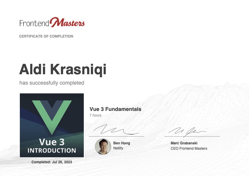 Vue Fundamentals